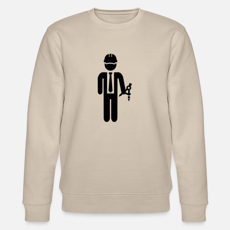 Engineer - Stanley/Stella CHANGER Unisex Organic Sweatshirt - beige