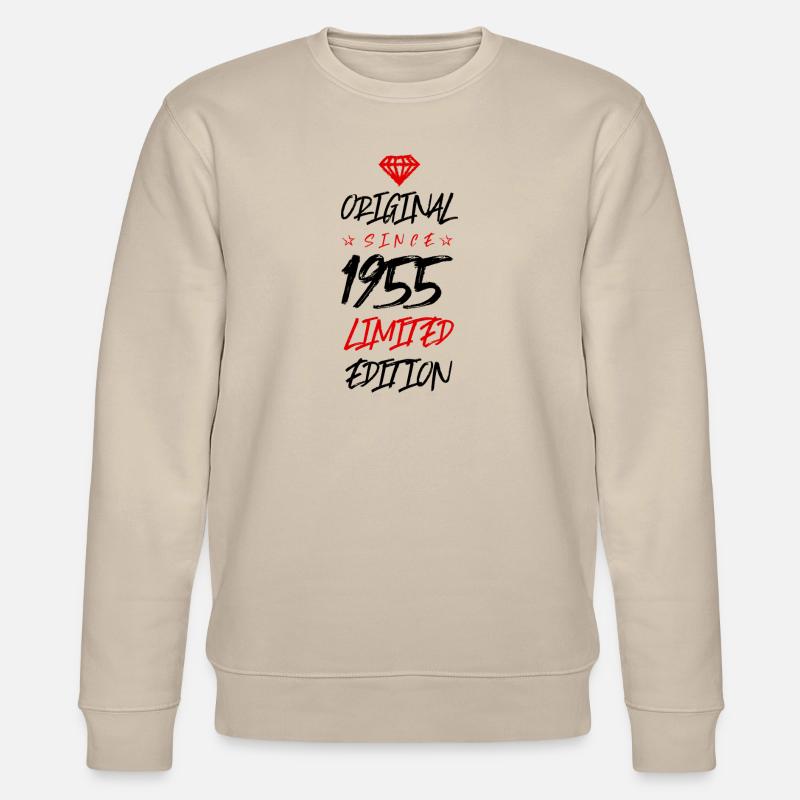 1955 Édition limitée - Sweat bio CHANGER Stanley/Stella Unisexe - beige