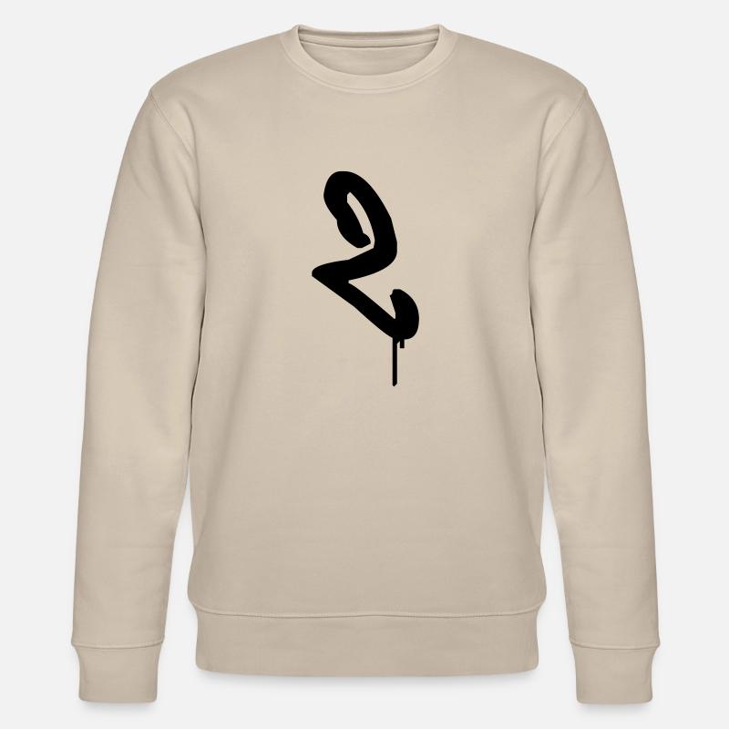 Graffiti : 2 - Stanley/Stella CHANGER Unisex Organic Sweatshirt - beige
