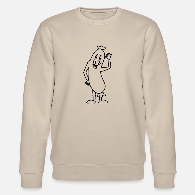 Wurst - Stanley/Stella Unisex Bio-Sweatshirt CHANGER  - Beige