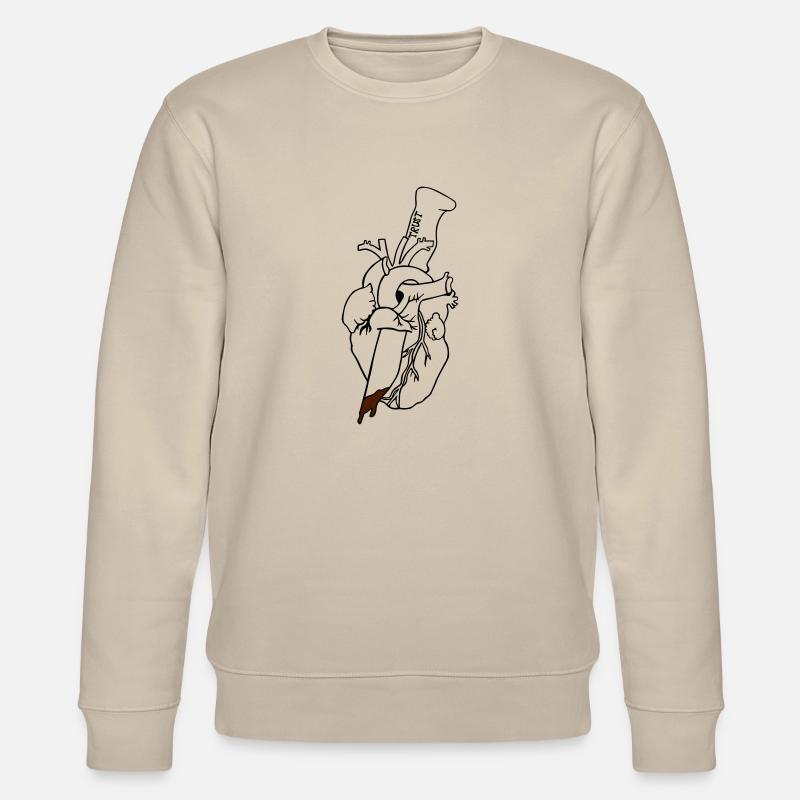 trust - Stanley/Stella Unisex Bio-Sweatshirt CHANGER  - Beige
