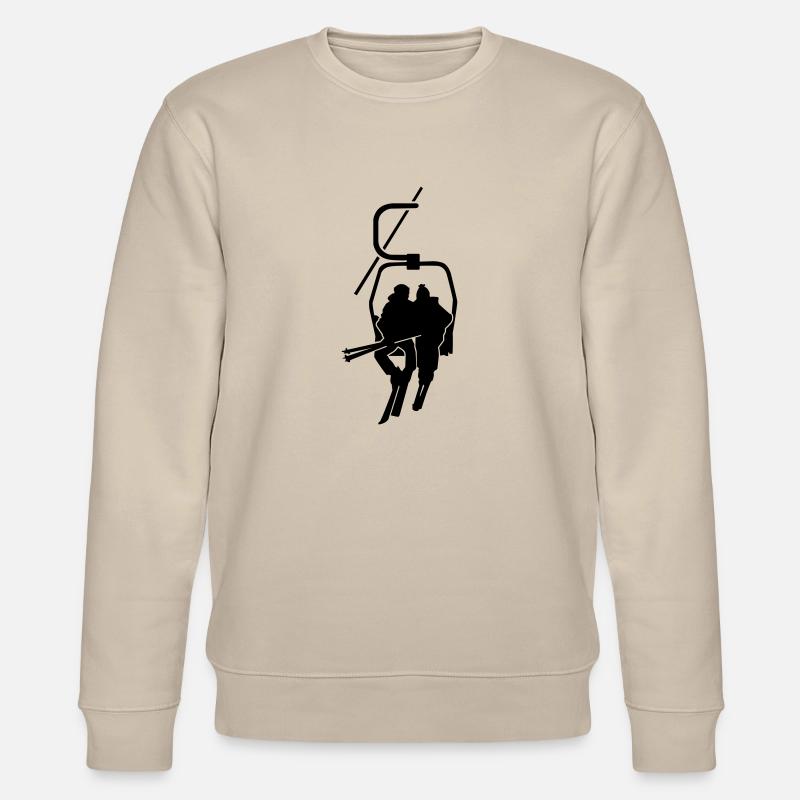 Ski - Stanley/Stella Unisex Bio-Sweatshirt CHANGER  - Beige