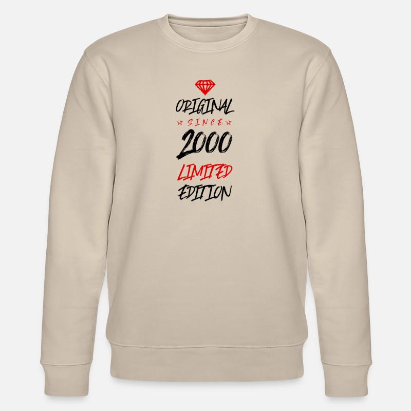 2000 limited edition - Stanley/Stella Unisex Bio-Sweatshirt CHANGER  - Beige
