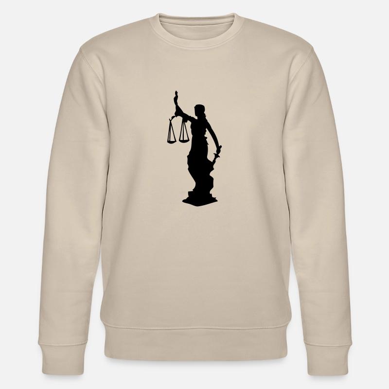 Justitia - Stanley/Stella Unisex Bio-Sweatshirt CHANGER  - Beige
