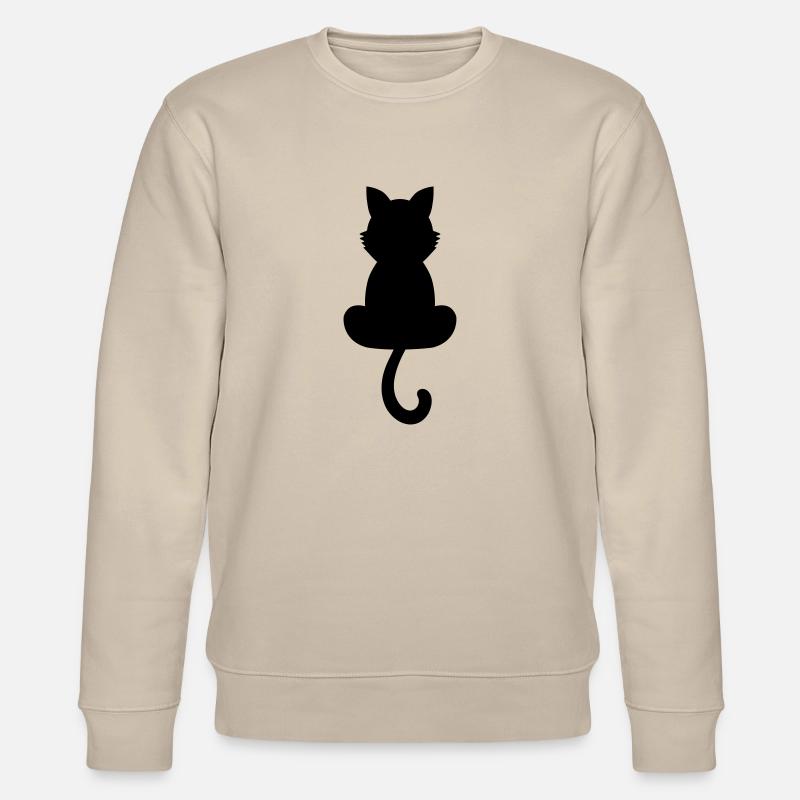 chat - Sweat bio CHANGER Stanley/Stella Unisexe - beige