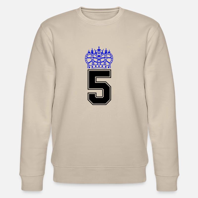 5 krone - Stanley/Stella Unisex Bio-Sweatshirt CHANGER  - Beige