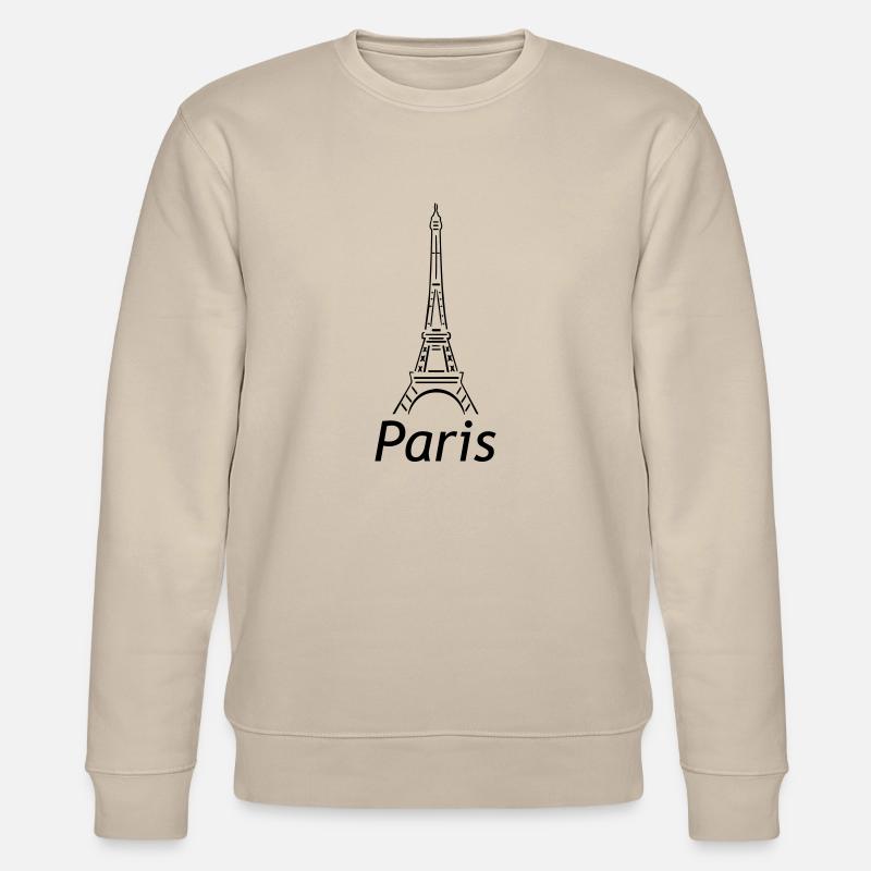 paris - Stanley/Stella Unisex Bio-Sweatshirt CHANGER  - Beige