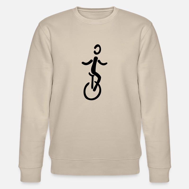 Einrad - Stanley/Stella Unisex Bio-Sweatshirt CHANGER  - Beige