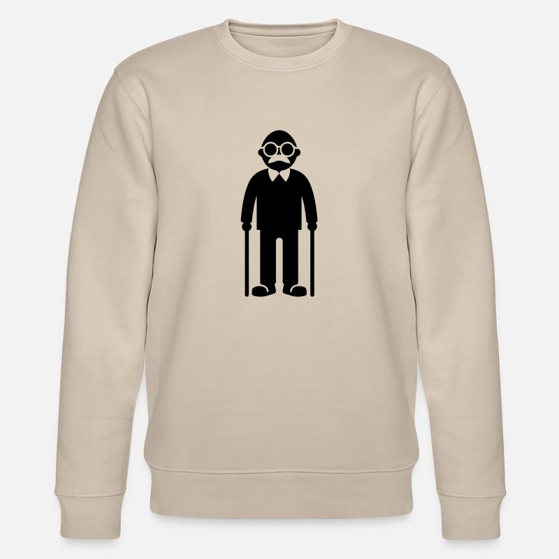 Opa Senior - Stanley/Stella Unisex Bio-Sweatshirt CHANGER  - Beige