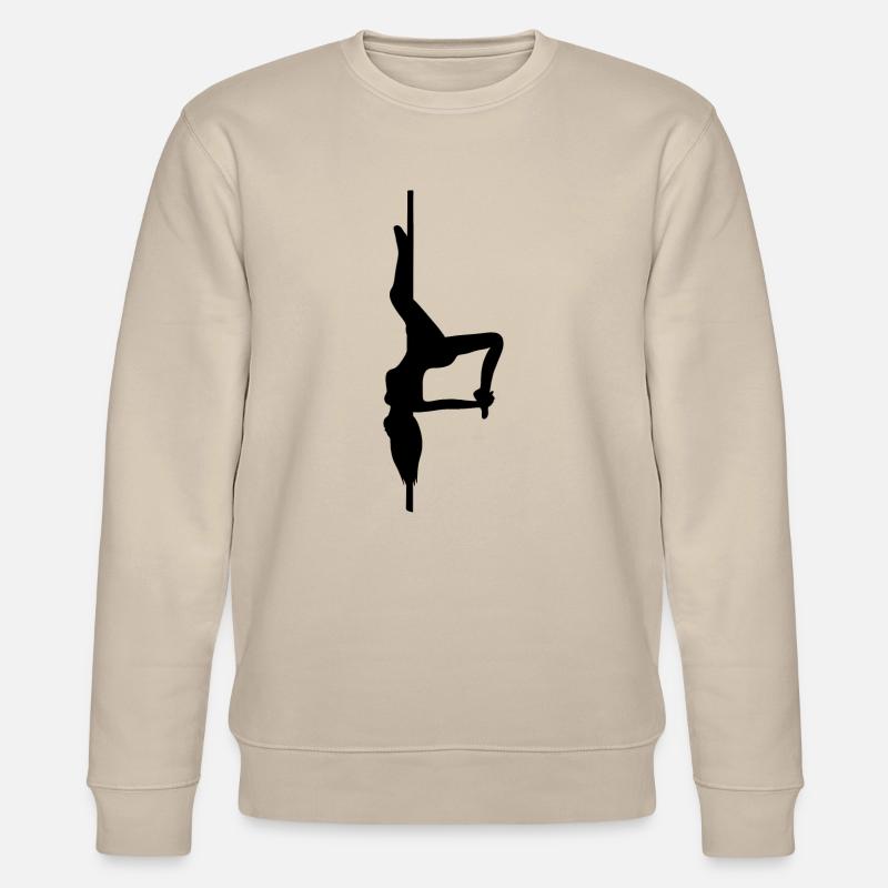 poledance figur schwarz - Stanley/Stella Unisex Bio-Sweatshirt CHANGER  - Beige