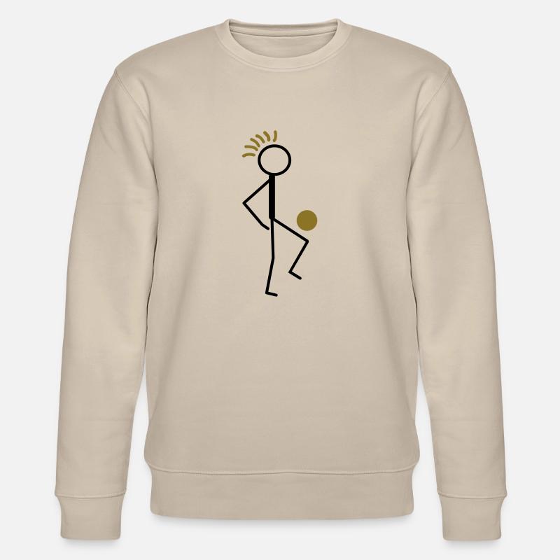 Fussballer - Stanley/Stella Unisex Bio-Sweatshirt CHANGER  - Beige