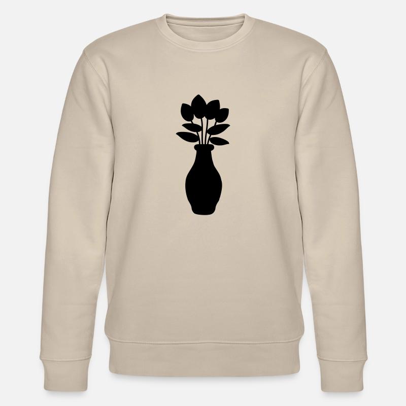 Contour silhouette belles tulipes - Sweat bio CHANGER Stanley/Stella Unisexe - beige