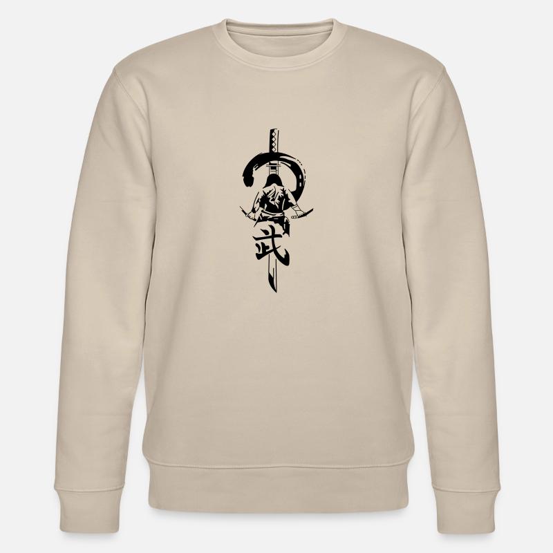 Samurai - Katana - Stanley/Stella Unisex Bio-Sweatshirt CHANGER  - Beige
