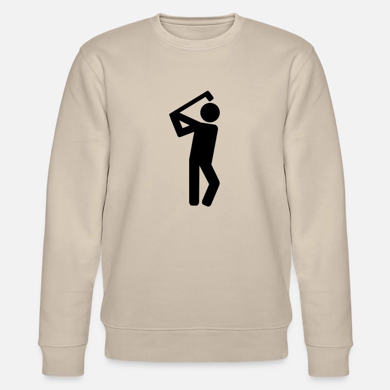 Golf - Stanley/Stella Unisex Bio-Sweatshirt CHANGER  - Beige