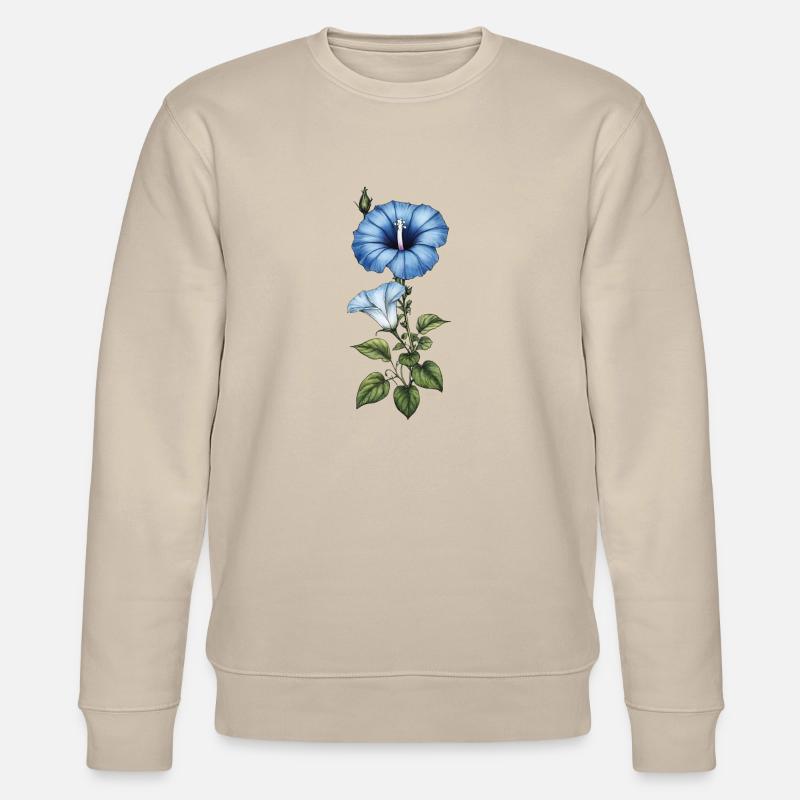 Morning Glory - Stanley/Stella CHANGER Unisex Organic Sweatshirt - beige