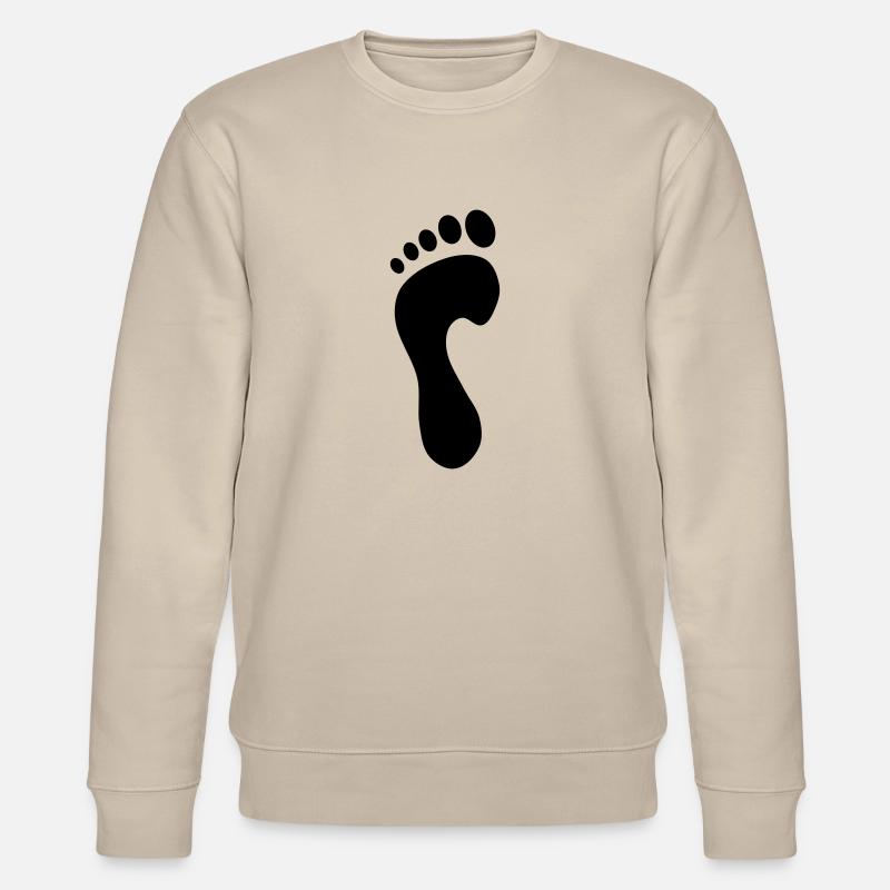Fuß links - Stanley/Stella Unisex Bio-Sweatshirt CHANGER  - Beige