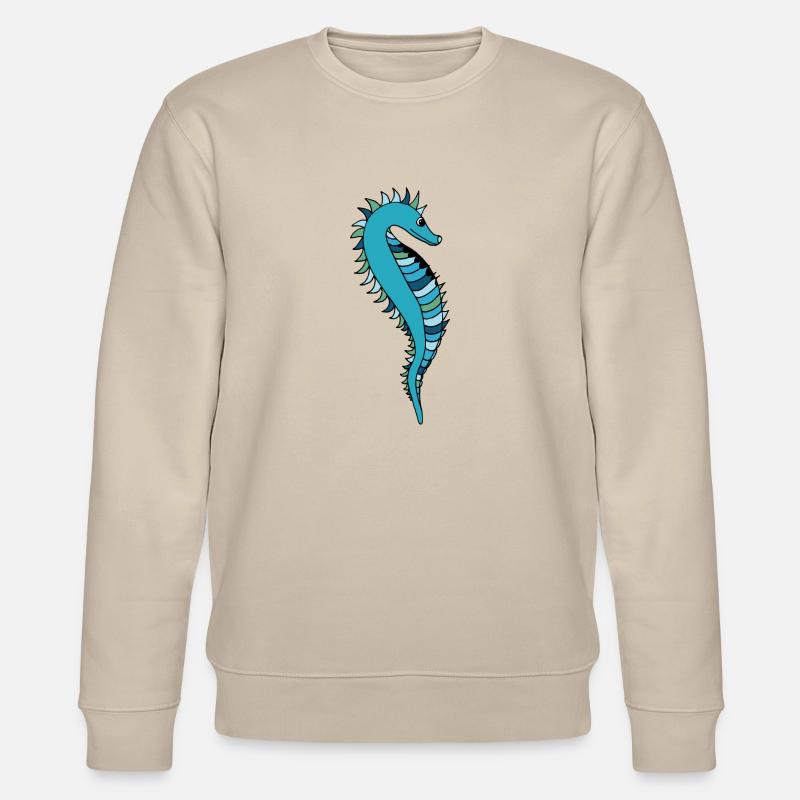 Seepferdchen - Stanley/Stella Unisex Bio-Sweatshirt CHANGER  - Beige