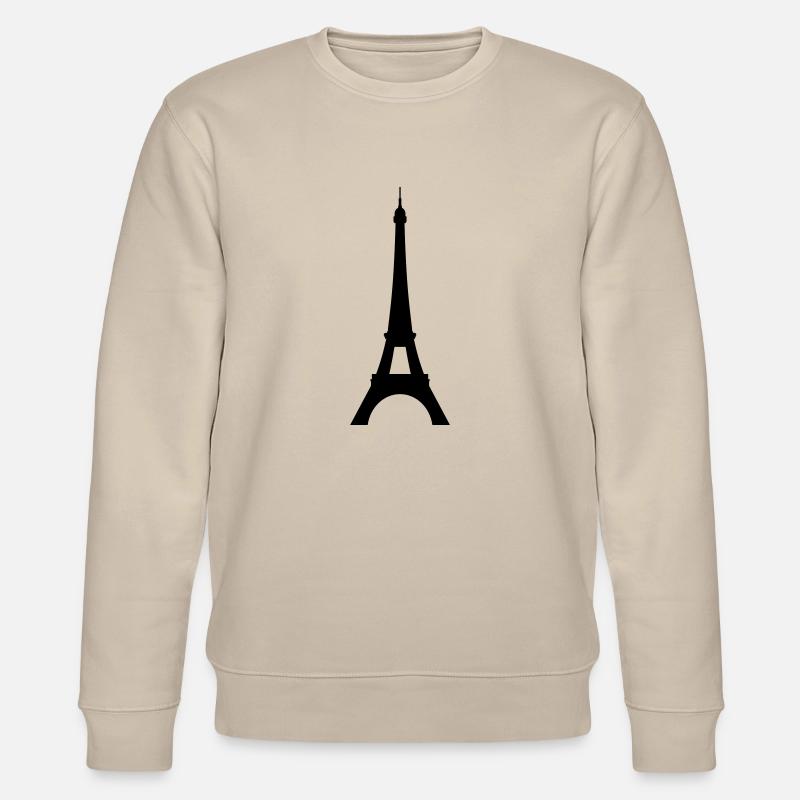 eiffelturm - Stanley/Stella Unisex Bio-Sweatshirt CHANGER  - Beige