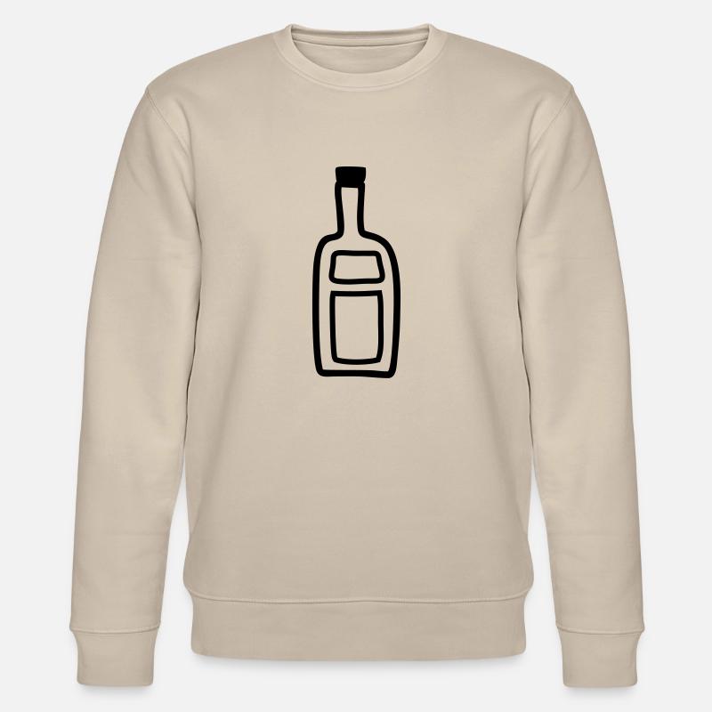 Flasche Alkohol - Stanley/Stella Unisex Bio-Sweatshirt CHANGER  - Beige