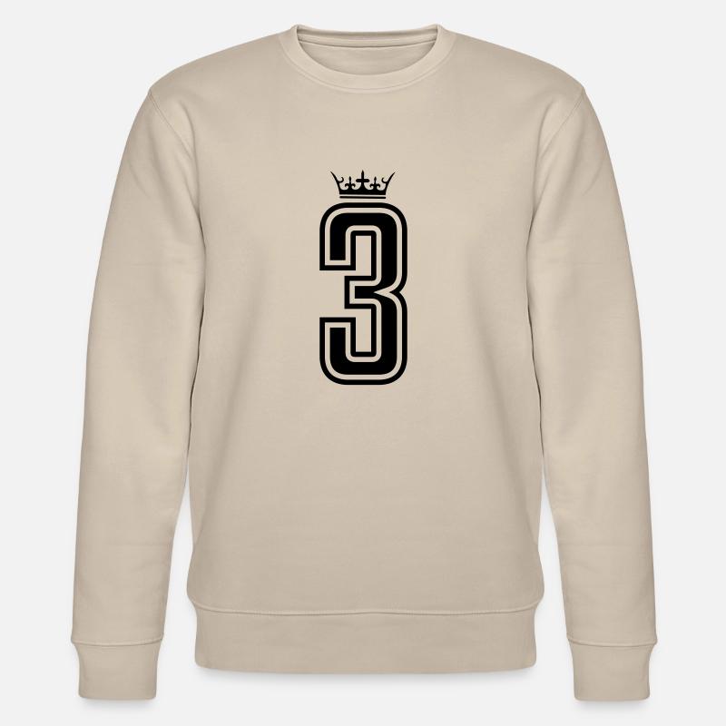 3 couronnes - Sweat bio CHANGER Stanley/Stella Unisexe - beige