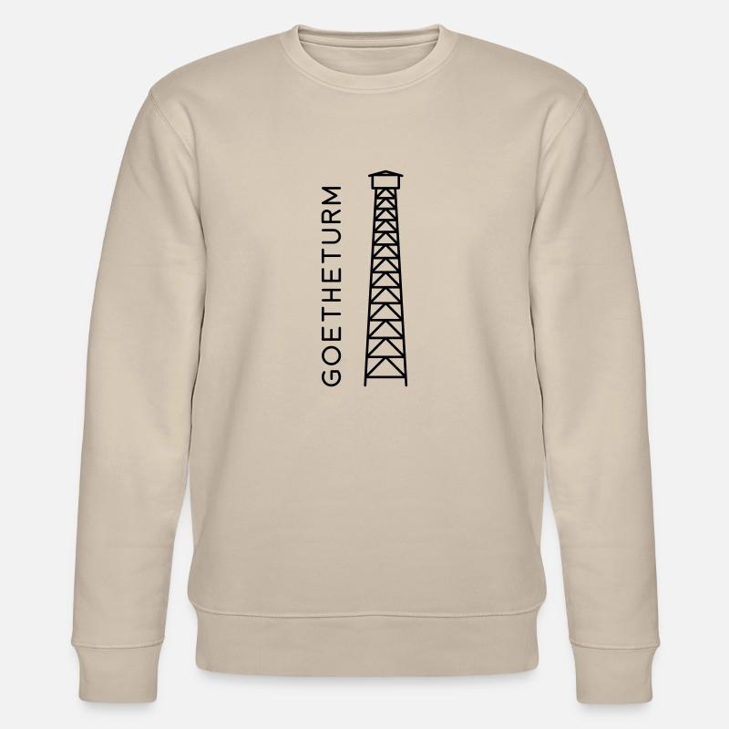 GOETHETURM - Stanley/Stella Unisex Bio-Sweatshirt CHANGER  - Beige