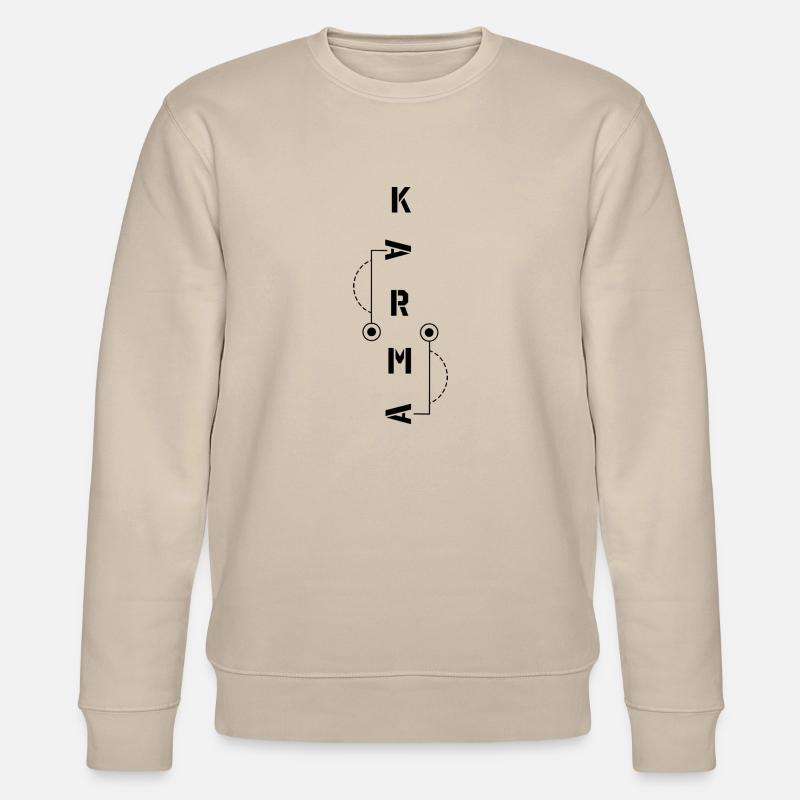 Karma - Stanley/Stella Unisex Bio-Sweatshirt CHANGER  - Beige
