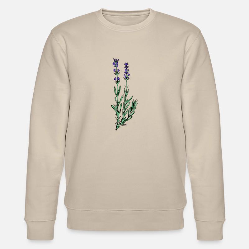 Lavendel - Stanley/Stella Unisex Bio-Sweatshirt CHANGER  - Beige
