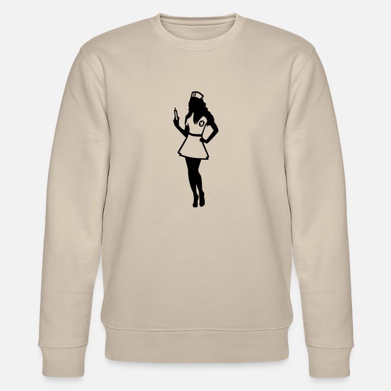 Infirmière - Sweat bio CHANGER Stanley/Stella Unisexe - beige