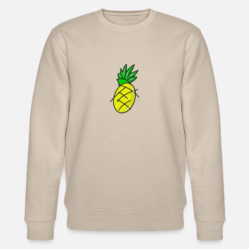 Ananas - Stanley/Stella Unisex Bio-Sweatshirt CHANGER  - Beige