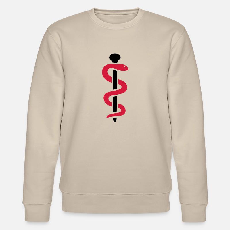 Medizin - Stanley/Stella Unisex Bio-Sweatshirt CHANGER  - Beige