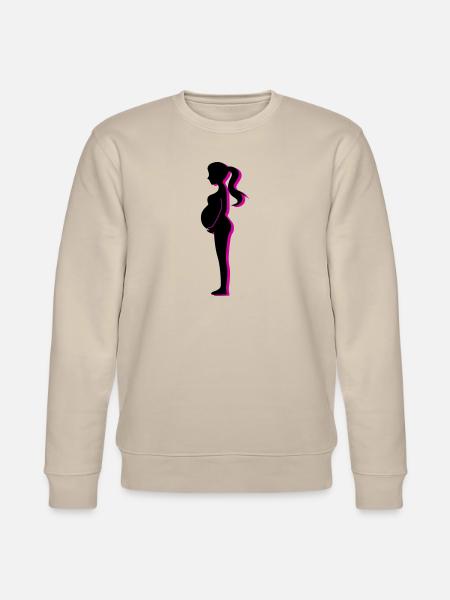 Femme Grossesse Bébé - Sweat bio CHANGER Stanley/Stella Unisexe - beige