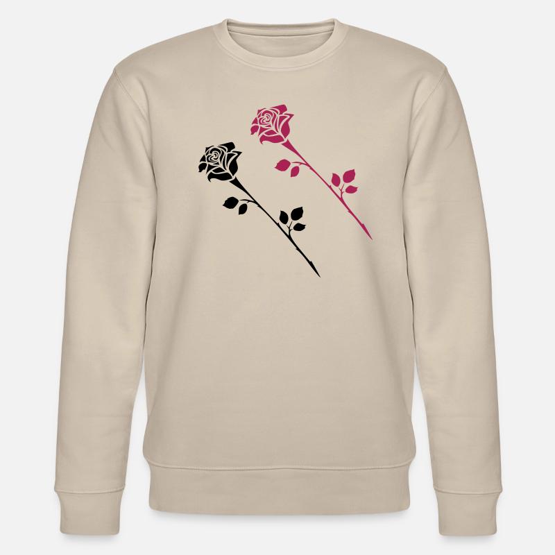Rose1 - Stanley/Stella CHANGER Unisex Organic Sweatshirt - beige