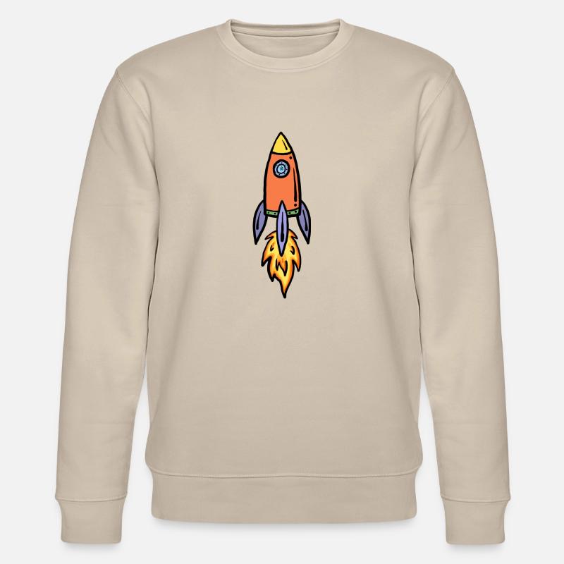 Rakete - Stanley/Stella Unisex Bio-Sweatshirt CHANGER  - Beige