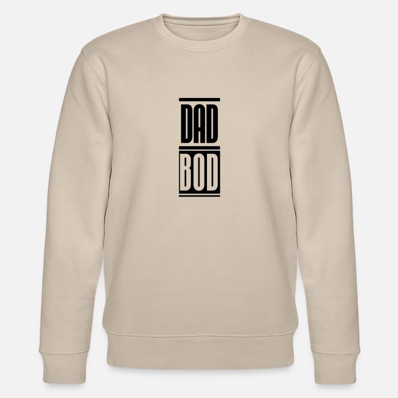 Dad body - Stanley/Stella Unisex Bio-Sweatshirt CHANGER  - Beige