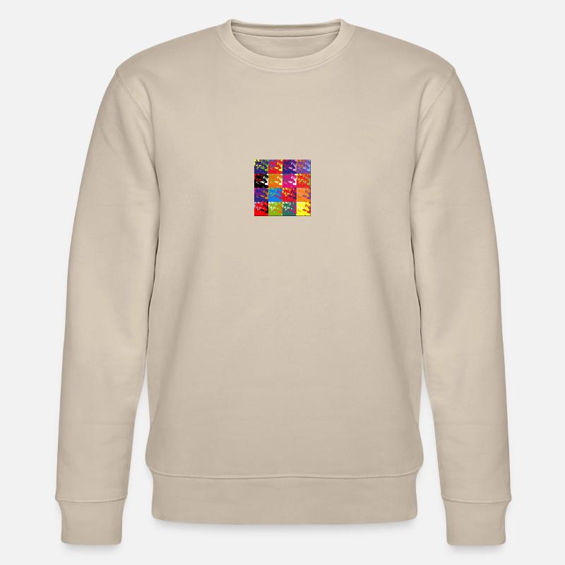 Graffiti - Stanley/Stella Unisex Bio-Sweatshirt CHANGER  - Beige