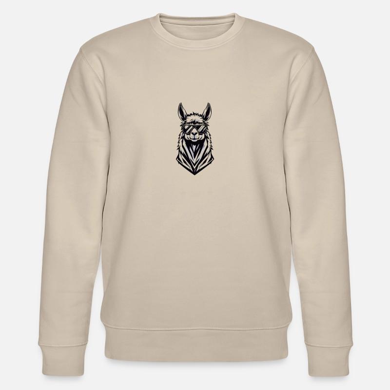 Cooles Alpaka - Stanley/Stella Unisex Bio-Sweatshirt CHANGER  - Beige
