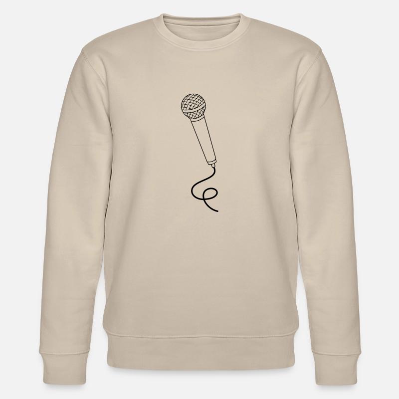 mikrofon - Stanley/Stella Unisex Bio-Sweatshirt CHANGER  - Beige