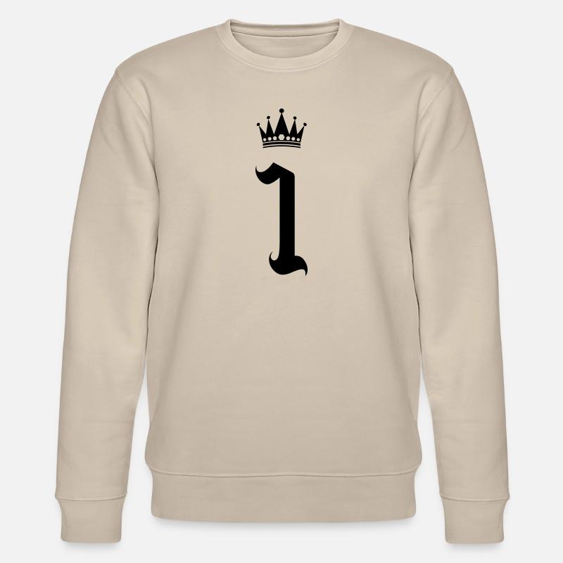1 krone - Stanley/Stella Unisex Bio-Sweatshirt CHANGER - Beige