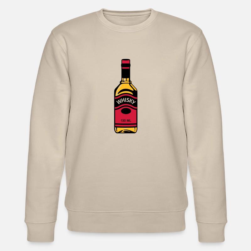 Whiskyflasche - Stanley/Stella Unisex Bio-Sweatshirt CHANGER  - Beige