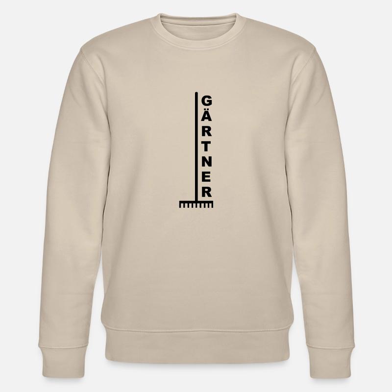 Gärtner - Stanley/Stella Unisex Bio-Sweatshirt CHANGER  - Beige
