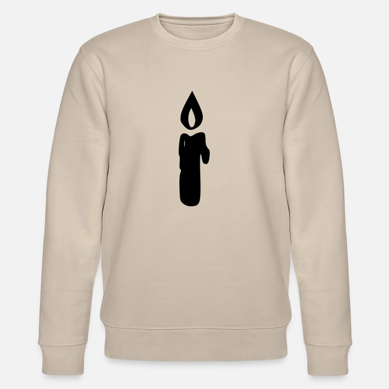 Kerze - Stanley/Stella Unisex Bio-Sweatshirt CHANGER  - Beige