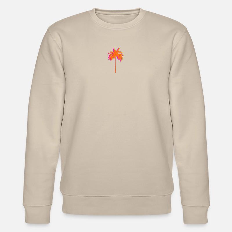 Palme - - Stanley/Stella Unisex Bio-Sweatshirt CHANGER  - Beige