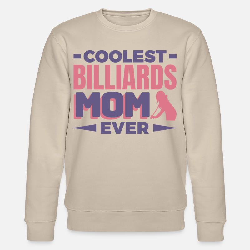 Billard Mutter - Stanley/Stella Unisex Bio-Sweatshirt CHANGER  - Beige