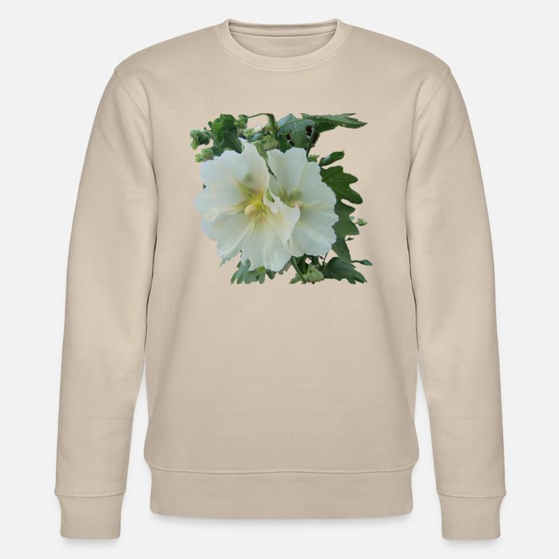 Rose trémière - Sweat bio CHANGER Stanley/Stella Unisexe - beige