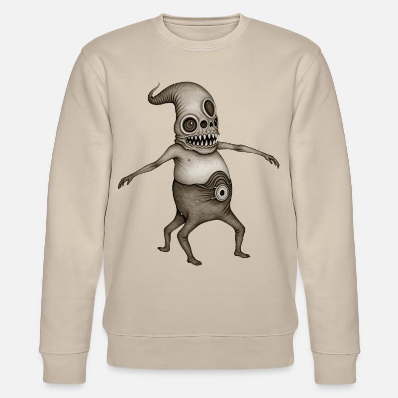 BUG #13 - dark hell - Sweat bio CHANGER Stanley/Stella Unisexe - beige