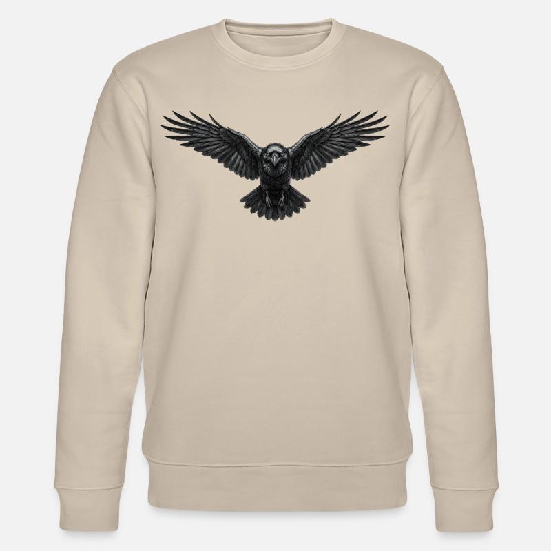 Corbeau - Sweat bio CHANGER Stanley/Stella Unisexe - beige