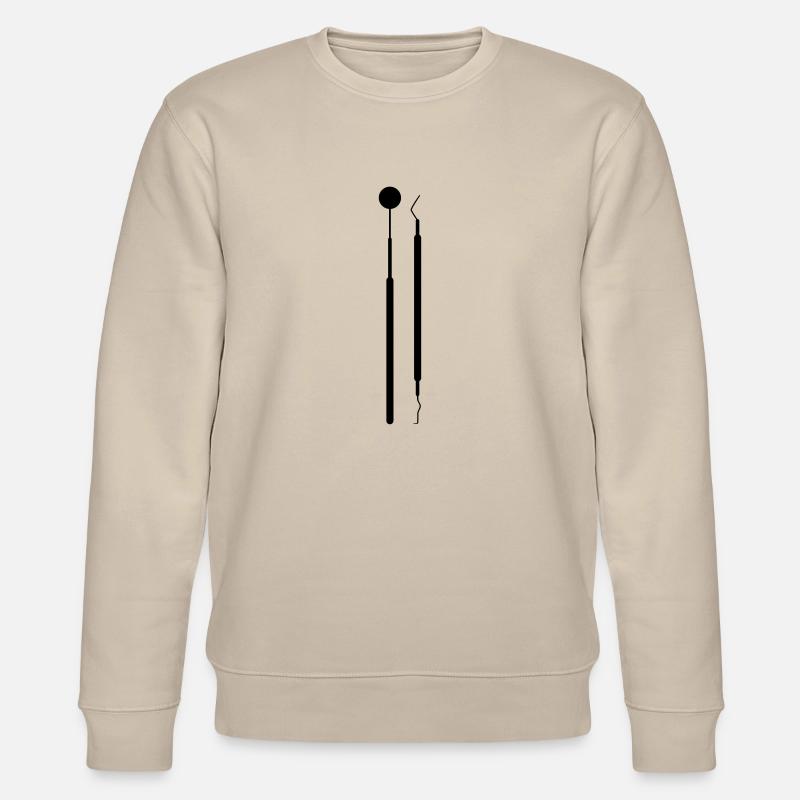 Zahnarzt - Stanley/Stella Unisex Bio-Sweatshirt CHANGER  - Beige