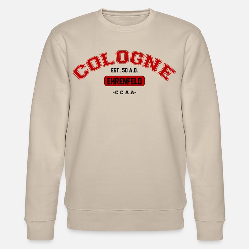 Cologne - Ehrenfeld - Stanley/Stella Unisex Bio-Sweatshirt CHANGER  - Beige