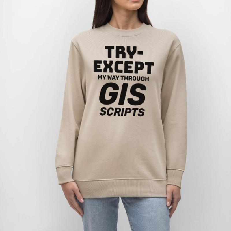 GIS Scripts Programming Try Except Debugging Stanley/Stella CHANGER Unisex Organic Sweatshirt