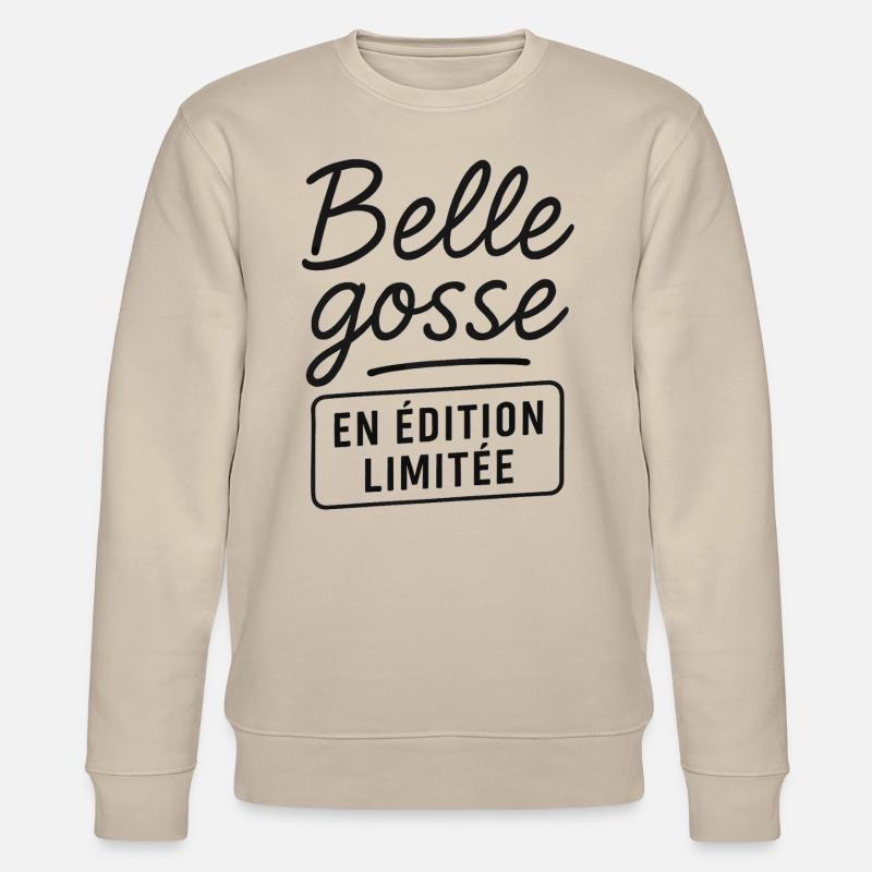Belle gosse en édition limitée - Sweat bio CHANGER Stanley/Stella Unisexe - beige